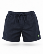 Navy Linen Shorts